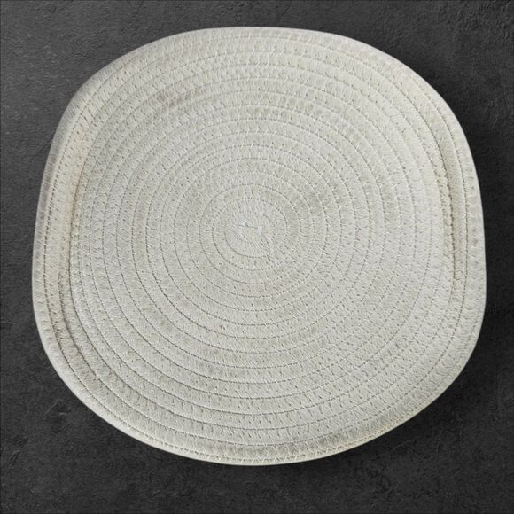 Little Hippo Set 2 Fabric Storage Baskets Grey White Neutral Home Organization - Picture 10 of 13